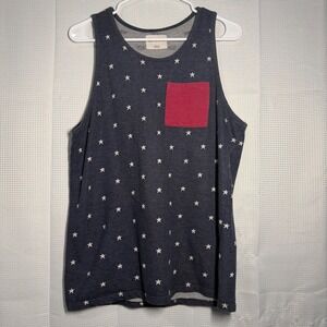 On The Byas Tank Tops Bundle Medium Navy Tan Star Southwestern Pocket Tank‎ Tops
